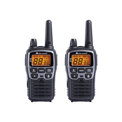 Walkie Talkie Midland Xt70 Pareja Pmr446, 12km En Campo Abierto