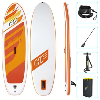 Tabla Paddle Surf Hinchable Bestway Hydro-force Aqua Journey 274x76x12 Cm Con Remo, Bomba Y Bolsa De Viaje