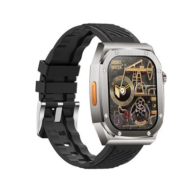 Smartwatch Klack Z79 Max Pantalla Hd Ultra De 2.1 Pulgadas Impermeable Ip68 100 Modos Deportivos 460 Mah Negro