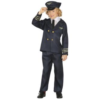 Disfraz Piloto Infantil Talla 5-6 Años - 1