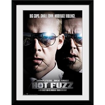 Fotografía Enmarcada Hot Fuzz Close Up