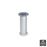 Emuca Pie para mueble, D. 40 mm, regulable 140-160 mm, Aluminio, Anodizado satinado, 4 ud._1