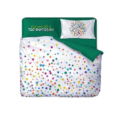 Juego de funda nórdica Homemania Technicolor Multicolor 150 x 200 cm