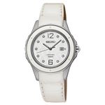 Reloj Seiko mujer reloj para Mujer Analógico de Cuarzo con brazalete de Piel de vaca SXDE79P2