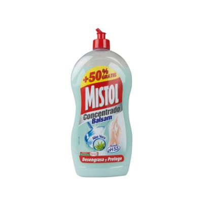 Mistol Aloe Vera lavavajillas líquido mano concentrado 650 ml protege y cuida tus vitamina