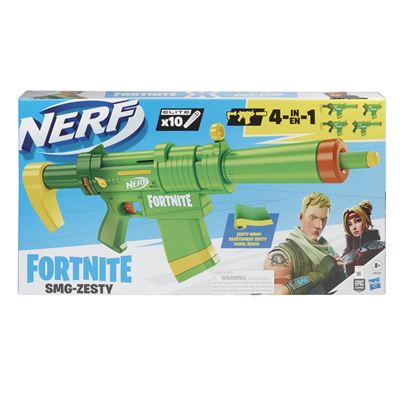 Juguete Hasbro Nerf Smg-zesty De Nerf Fortnite