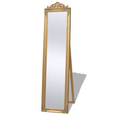 Vidaxl Espejo De Pie Estilo Barroco 160X40 Cm Dorado , Leroy Merlin - Imagen 2
