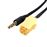Kit Cable Auxiliar para Fiat Alfa Lancia 6pin mini-ISO Aux 3.5 Jack + llaves_1