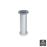 Emuca Pie para mueble, D. 40 mm, regulable 160-180 mm, Aluminio, Anodizado satinado, 4 ud._1