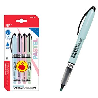 Marcador DAM Pastel 4 UDS Pack Ahorro Multicolor - 1