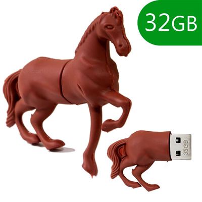 Pen Drive USB x32 GB Silicona Caballo