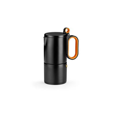 Cafetera Italiana Cofac Efficent 10 Tazas Inducción Negro