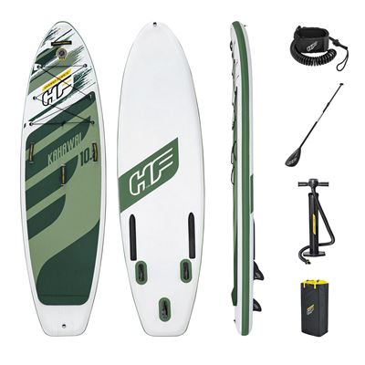 Tabla Paddle Surf Hinchable Bestway Hydro-force Kahawai 310x86x15 Cm Con Remo, Bomba Y Bolsa