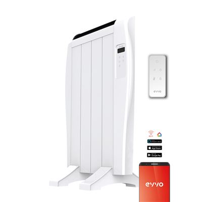 Emisor Térmico Evvo C4 Blanco V2, 600w, 4 Elementos, Wifi, Control Remoto, Temporizador