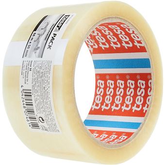 Cinta de embalar transparente Tesa 66M 1unidad - 1