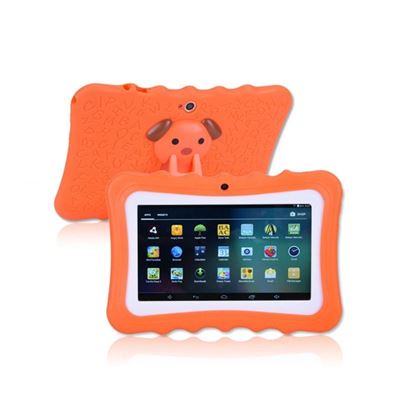 Tableta Infantil Pantalla 7"" Quad Core 1GB RAM + 8GB ROM Android 5.1 Naranja