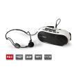 Amplificador para Cintura con micrófono, de 10W con USB - SD - MP3, de gran alcance, muy ligero