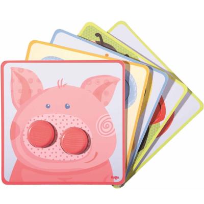 Haba Juguete Para apilar y encajar juego rosa 37 x 27 6 cm de clasificación el