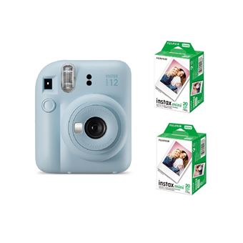 Fujifilm Instax Mini 12 Azul + 20 películas x 2 - 1