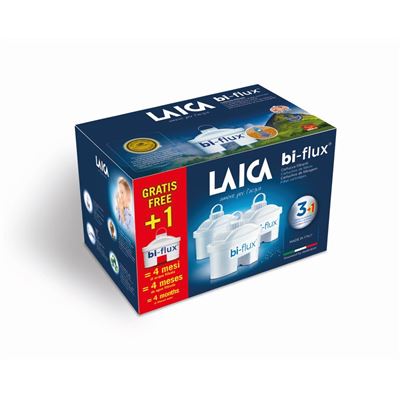 4 Filtros Bi-flux Laica Color Blanco