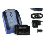 2 Baterìas + Cargador (USB/Coche/Corriente) NP-FM50 para Sony MVC-CD500 / DSLR-A100 (?100 alpha)