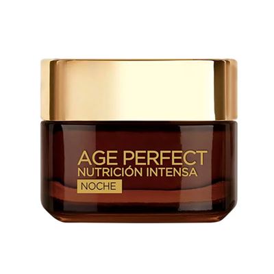 Crema Facial Nutritiva Antiedad De Noche L'oreal Paris Age Perfect Nutrición Intensa 50ml