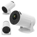 Klack Mini Proyector Portátil 4K con Android integrado WiFi 6 Bluetooth 5 pantalla de 130 pulgadas ¡Auténtico cine en casa!