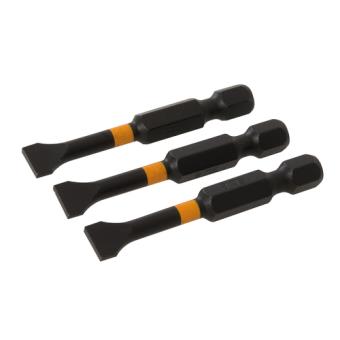 Triton 676868 - Puntas planas para atornillador de impacto, 3 pzas