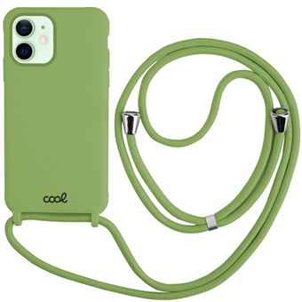 Carcasa Cool para iPhone 12 / 12 Pro Cordón Liso Pistacho - 1