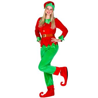 Estimar En marcha Conquistar Disfraz de elfo navideño para mujer, Talla S, Juegos de disfraces, Los  mejores precios | Fnac