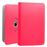 Funda Ebook / Tablet 9.7, 10 pulg Liso Rosa Giratoria (Panorámica)_1