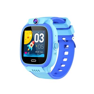 Smartwatch Para Niños Reloj Inteligente Klack Con Gps Localizador Y Comunicación 4g Azul