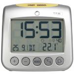 TFA 60.2514 Sonio radio controlled alarm clock with temp