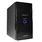 Caja Microatx Tacens Anima Ac0500 Negro Brillante 2 Usb.2.0 4 Slots Expansion con Fuente 500w Incluida