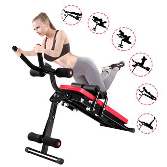 Macchina Per Addominali RELIFE Pieghevole - Attrezzo Per Allenamento Addominale E Forza, Regolabile In Altezza, Display LCD, Portata 180kg