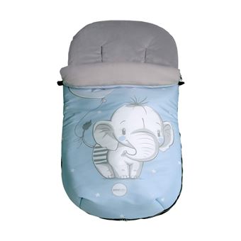 Saco Polar Pekebaby Grupo 0 Impermeable Elefantino Azul