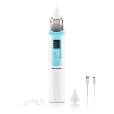 Aspirador Nasal Recargable Para Bebés Innovagoods Azul