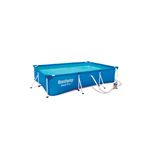 Piscina Desmontable Tubular Infantil Bestway Deluxe Splash Frame Pool 300x201x66 cm