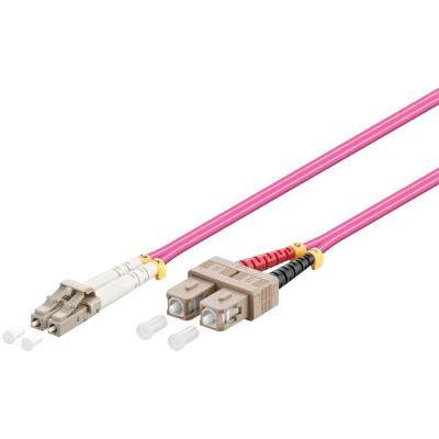 Wentronic Lc-Sc Om4 - Cables De Fibra Óptica