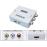 Mini Adaptador Convertidor de HDMI a av con Escalador Conversor Audio Video_0