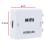 Mini Adaptador Convertidor de HDMI a av con Escalador Conversor Audio Video_1