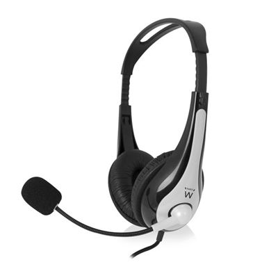 Ewent EW3562 Auriculares Estéreo con Micrófono y Control de Volumen - Imagen 4