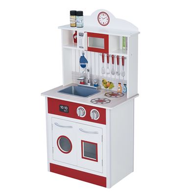 Cocina de juguete Teamson Kids Rojo blanco