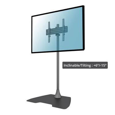 Soporte De Suelo Inclinable Para Pantallas 32""-75"" , Altura 180cm