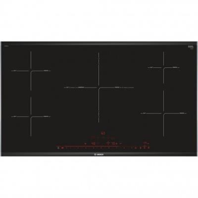 Placa De Inducción Bosch Piv975dc1e 5 Zonas 90cm 10800w Negro