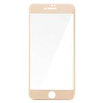 Protector cristal templado para iPhone 7 Plus , iPhone 8 Plus Antigrietas, Oro