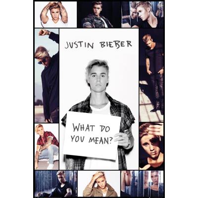 Poster Justin Bieber What Do You Mean