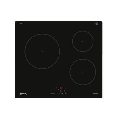 Placa De Inducción Balay 3Eb864Fr 3 Zonas Negro