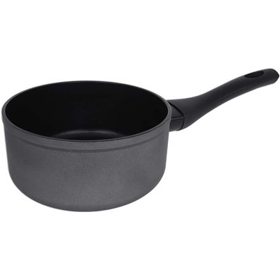Cazo Antiadherente Arcos Kaula Negro 16 Cm