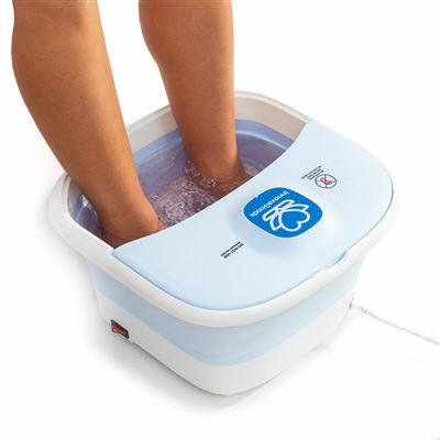 Spa Para Pies Plegable Con Rodillos E Hidromasaje Innovagoods Ig825973 Azul